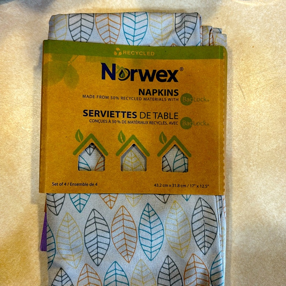 NEW Norwex Napkins 4 pack